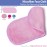 Makeup Remover Cloth Clean Towel, Reusable Facial Cleansing Towel - Chemical Free, Remove Makeup Instantly with Just Water - Money-back Satisfaction Guaranty (1 Pink)