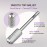 PANA 3/32 Small Smooth Round Top Safety Carbide Nail Drill Bit for Gel Polish & Acrylic Removal Nail Salon Manicure Pedicure Electric File Tools (Small Barrel - Silver, Coarse)