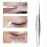 LUXXII (3 Pack) Slant Tweezers - Precision Stainless Steel Slant Tip Tweezers Hair Plucker for Hair and Eyebrows Personal Care (Silver Tone)