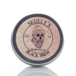 Skully\'s Black Brew Beard Balm 2 fl. oz (Coffee Scented), All Natural, Medium Hold Beard Balm for Men, Deep Conditioning, Tames Flyaways, Promotes Healthy Beard Growth