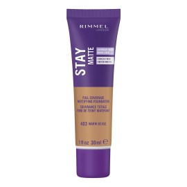 Rimmel Stay Matte Foundation, Warm Beige, 1 Fluid Ounce Rimmel Stay Matte Foundation, Warm Beige, 1 Fluid Ounce