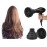 Collapsible Hair Dryer Diffuser, Foldable Hair Blow Dryer Diffuser Professional Hairdressing Salon Accessory Curling Drying Tools (Black)