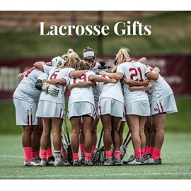 Girls Blue Hair Accessories, No Crease Hair Elastics Set, Lacrosse Gift