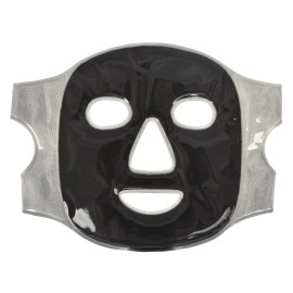 FOMI Cold Clay Facial Ice Mask | Cooling Face Mask for Acne, Swollen Face, Puffy Eyes, Dark Circles, Headache, Migraine, Sinus Relief | Fabric Backing | Natural Clay Filling (X-Large)