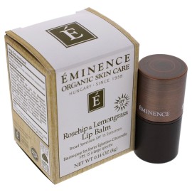 Eminence Organic Skincare Rosehip & Lemongrass Lip Balm SPF 15, 0.14 Oz, 24 Count Eminence Organic Skincare Rosehip & Lemongrass Lip Balm SPF 15, 0.14 Oz, 24 Count