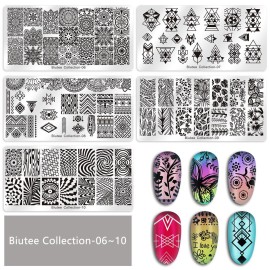 Biutee 19pcs Nail Stamp Plates set 15 plate 1Stamper 2Scraper 1storage bag Nails Art Stamping Plate Scraper Stamper Set Leaves Flowers Animal Nail plate Template Image Plate Biutee 19pcs Nail Stamp Plates set 15 plate 1Stamper 2Scraper 1storage bag Nails Art Stamping Plate Scraper Stamper Set Leaves Flowers Animal Nail plate Template Image Plate