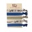 Infinity Collection - Blue Hair Ties - No Crease, No Tug Elastic Ponytail Holders for Girls, Women, Cheerleaders, Teams & Coaches - 5 Pcs