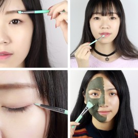 LORMAY 9Pcs Silicone Makeup Brush Set. Applicators for Facial Mask, Eyeliner, Eyebrow, Eye Shadow and Lip Makeup, and UV Epoxy Resin Craft Kit (Mint Green) LORMAY 9Pcs Silicone Makeup Brush Set. Applicators for Facial Mask, Eyeliner, Eyebrow, Eye Shadow and Lip Makeup, and UV Epoxy Resin Craft Kit (Mint Green)