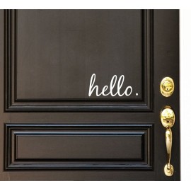 Nursery Custom Name Wall Decal Sticker, 23 W by 8 H, Girl Name Wall Decal, Girls Name, Wall Decor, Personalized, Girls Name Decor, Girls Nursery, Girls Bedroom, Plus Free White Hello Door Decal