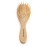 GranNaturals Wooden Brush with Wooden Bristles -Oval Wood Curly Hair Brush for Detangling and Styling for Womens Hair