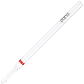 PANA 3/32 Cuticle Clean White Ceramic Nail Carbide Bit (Grit: Fine - F)