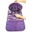 Freegrace Premium Hanging Toiletry Travel Bag - Cosmetic, Jewelry, Toiletry & Accessory Storage Organizer Bag, Large Size, Various Compartments (Purple)