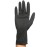 PERFEHAIR Black Reusable Latex Gloves, Salon Hair Color Dye Gloves-Medium Size (Pack of 10)