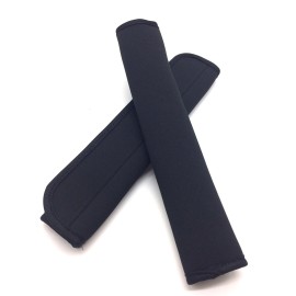 2 Pack Neoprene Comfortable Replacement Shoulder Strap Pads Covers for Laptop Bag, Sport Bag, Travel Bag, Backpack,Car Safety Seat Belts Protect Pads