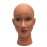 Longruner Ladella Beauty Cosmetology Wig Stand Block Bald Female Makeup Manikin Head for Wigs Making Display Mannequin Head (DB-BALD)