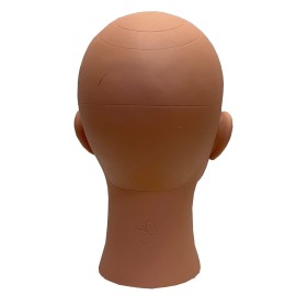 Longruner Ladella Beauty Cosmetology Wig Stand Block Bald Female Makeup Manikin Head for Wigs Making Display Mannequin Head (DB-BALD)