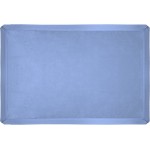 Terry Town KP1706-BB 1 Satin Trim Tahoe Microfleece Baby Blanket, Bb Blue