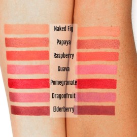 BaeBlu Organic Lipstick 100% Natural Hydrating Antioxidant-Rich, Made in USA, Naked Fig