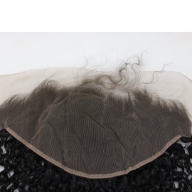 Dreambeauty 136 Lace Frontal Closure Jerry Curl Brazilian Virgin Human Hair Free Part Ear to Ear Full Lace Frontal Bleached Knots with Baby Hair Natural Color (20 inch) Dreambeauty 136 Lace Frontal Closure Jerry Curl Brazilian Virgin Human Hair Free Part Ear to Ear Full Lace Frontal Bleached Knots with Baby Hair Natural Color (20 inch)