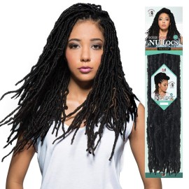 Bobbi Boss Synthetic Hair Crochet Braids African Roots Braid Collection Nu Locs 18 (6-Pack, M2/BLUE) Bobbi Boss Synthetic Hair Crochet Braids African Roots Braid Collection Nu Locs 18 (6-Pack, M2/BLUE)