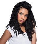Bobbi Boss Synthetic Hair Crochet Braids African Roots Braid Collection Nu Locs 14 (6-PACK, 2)