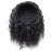 Raw Remy Virgin 100 Human Hair Water Wavy Curly Hair Piece Clip-in Top Closure Ponytail Hair Extension Wet& Wavy Curly Drawstring Puff Ponytail Hairpiece 12inch Natural Curly Ponytail