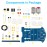 MiOYOOW Soldering Practice Kit, Line Following Robot Car Kit Beginners DIY Smart Car Soldering Project Kit for School Competition STEM Education, Learning Electronic Toys for 10+ Years Old Boys Girls