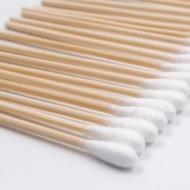 Kingzhuo 1000pcs Cotton Swabs 4 Wood Stick for Medical Wound Care Skin Clean Widely Used at School Office Home (4 1000pcs) Kingzhuo 1000pcs Cotton Swabs 4 Wood Stick for Medical Wound Care Skin Clean Widely Used at School Office Home (4 1000pcs)