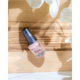 Morgan Taylor REACTmax Nail Strengthener & Extended Wear Base Coat - 2-in-1 Formula, Formaldehyde-Free, Strengthens, Nourishes & Protects Nails, No Brittleness, PolyElastin Complex (Original - 15mL)