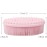 3 Set of Multifunctional Silicone Body Scrubber Loofah Soft and Skin-Friendly-,Easy to Clean,Scalp Massage Durable and Hygienic - Suitable for Various People and Pets (1 Count Pink)