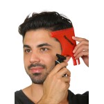 RevoHair Self - Haircut Tool - Multi-Curve Hairline Template/Stencil/Guide For Men - Barber Supplies - Lightweight - With Hair & Beard Comb - Lineup & Edge up - Do it Yourself