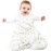 Woolino Merino Wool and Organic Cotton Baby Sleep Bag - 4 Season Classic Sleep Sack for Baby - Two-Way Zipper Sleeping Bag for Baby and Toddler - 6-18 Months - Stars
