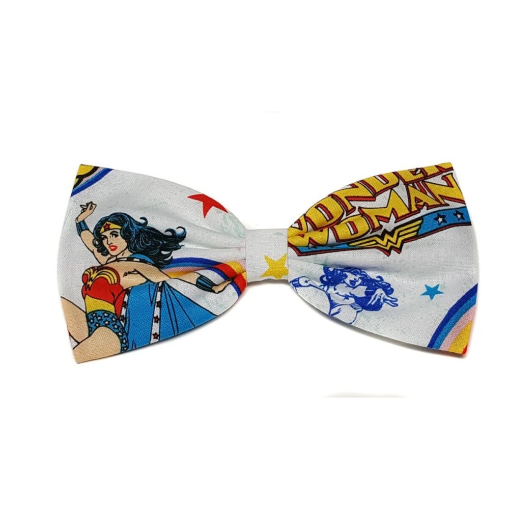 Super Heroes Hair Bows-sci Fi, Horror (Group 1) (Classic Wonder Woman, Alligator Clip)