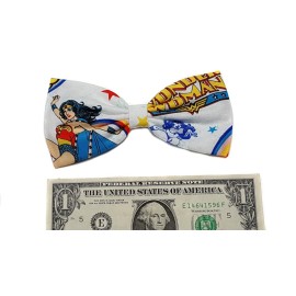 Super Heroes Hair Bows-sci Fi, Horror (Group 1) (Classic Wonder Woman, Alligator Clip)