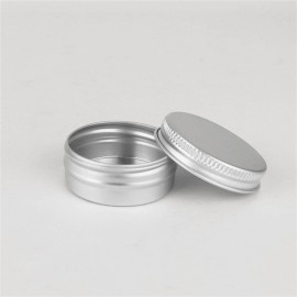 Aluminum Tin Jars, Cosmetic Sample Metal Tins Empty Container Bulk, Round Pot Screw Cap Lid, Small Ounce for Candle, Lip Balm, Salve, Make Up, Eye Shadow, Powder (12 Pack.5Oz/15ml) Aluminum Tin Jars, Cosmetic Sample Metal Tins Empty Container Bulk, Round Pot Screw Cap Lid, Small Ounce for Candle, Lip Balm, Salve, Make Up, Eye Shadow, Powder (12 Pack.5Oz/15ml)