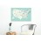 USA Wall Map Art Print, 08x10 Inch Print,Kid\'s USA Wall Map,Children\'s Room Decor, Gender Neutral Nursery, Travel Nursery Decor,United States of America Map