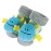 Stephan Baby Rattle Socks, Blue Monsters, Fits 3-12 Months