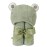 Stephan Baby Terry Plush Hooded Bath Towel, Frog, 0-24 Months
