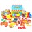 Jaxojoy 122 Piece Pretend Food Set for Kids - Food Toys for Kids Kitchen Set - Pretend Play Kitchen Accessories and Playset for Interactive and Imaginative Activities