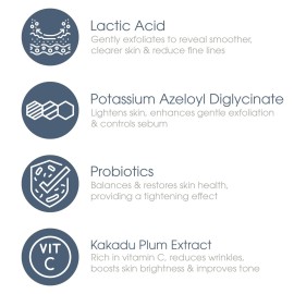 Glowbiotics Probiotic Instant Facial Resurfacing Pads: Exfoliates, Hydrates, Reduces Fine Lines & Pores | With Vitamin C & 5% Lactic Acid Glowbiotics Probiotic Instant Facial Resurfacing Pads: Exfoliates, Hydrates, Reduces Fine Lines & Pores | With Vitamin C & 5% Lactic Acid