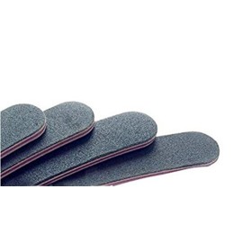 12PCS Black Banana Curved Double Sided Strip Grit Nail File Polish Emery Board Buffering Sanding Art Manicure Buffer Nail Art Tools