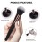 Real Perfection Makeup Brushes 24pcs Makeup Brush Set Premium Synthetic Powder Foundation Contour Blush Concealer Eye Shadow Blending Liner Make Up Brush Kit with Case
