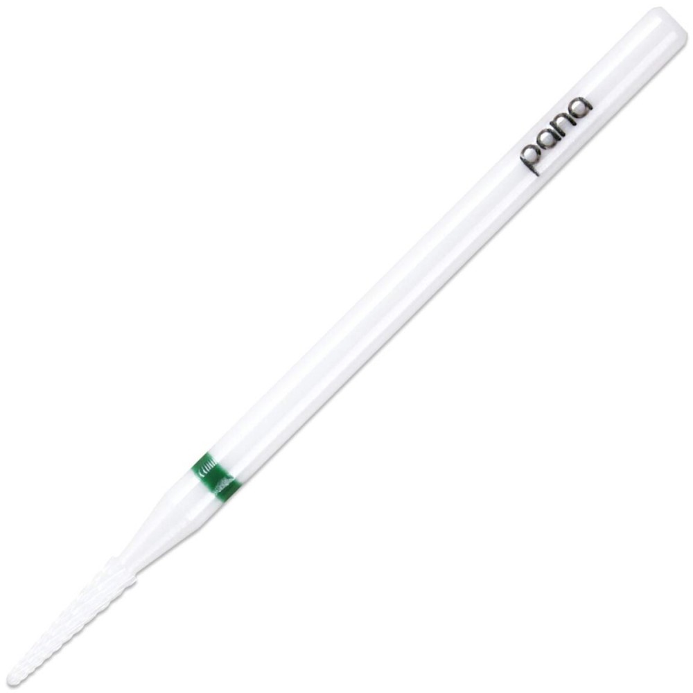 Pana Professional - White Ceramic Sharp Point Bit 3/32 Shank Size - Nail Drill Bit for Dremel Machine
