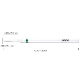 Pana Professional - White Ceramic Sharp Point Bit 3/32 Shank Size - Nail Drill Bit for Dremel Machine