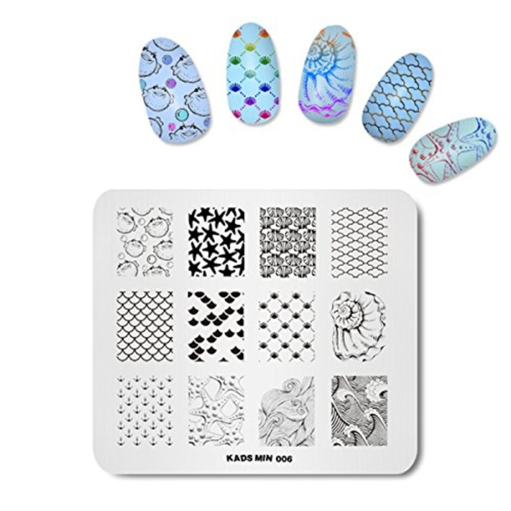 KADS Nail Stamping Image Plate Holder Plate Stand Tray for Stamping Template Printing Plate for Nail Stencil KADS Nail Stamping Image Plate Holder Plate Stand Tray for Stamping Template Printing Plate for Nail Stencil