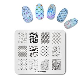 KADS Nail Stamping Image Plate Holder Plate Stand Tray for Stamping Template Printing Plate for Nail Stencil
