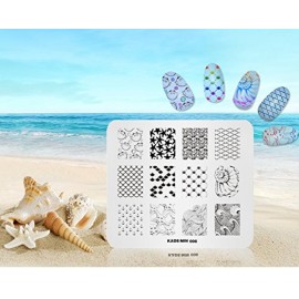 KADS Nail Stamping Image Plate Holder Plate Stand Tray for Stamping Template Printing Plate for Nail Stencil KADS Nail Stamping Image Plate Holder Plate Stand Tray for Stamping Template Printing Plate for Nail Stencil