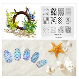 KADS Nail Stamping Image Plate Holder Plate Stand Tray for Stamping Template Printing Plate for Nail Stencil KADS Nail Stamping Image Plate Holder Plate Stand Tray for Stamping Template Printing Plate for Nail Stencil