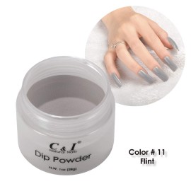 C & I Dip Powder Color No.011 Flint Granny Color System C & I Dip Powder Color No.011 Flint Granny Color System