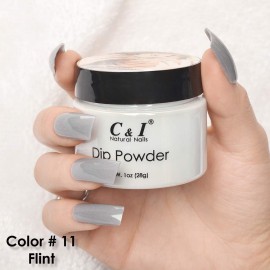 C & I Dip Powder Color No.011 Flint Granny Color System C & I Dip Powder Color No.011 Flint Granny Color System